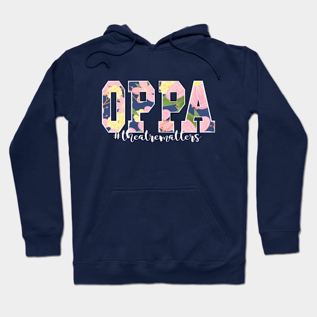 OPPA! Floral Hoodie by On Pitch Performing Arts